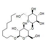 (2R,3R,4S,5S,6R)-2-[[(2R,3S,4R,5R,6R)-4,5-二羟基-2-(羟甲基)-6-(壬基氧基)四氢-2H-吡喃-3-基]氧基]-6-(羟甲基)四氢-2H-吡喃-3,4,5-三醇