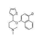 3-[(1-萘基-4-氘代)氧基]-N,N-二甲基-3-(2-噻吩基)-1-丙胺