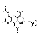 1,3,4,6-四-O-乙酰基-2-脱氧-2-(2,2,2-三氯乙氧基羰基氨基)-beta-D-吡喃葡萄糖