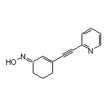 (E)-3-(2-吡啶基乙炔基)-2-环己烯酮肟