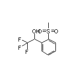 2-(甲磺酰基)-alpha-(三氟甲基)苄醇