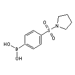 4-(1-吡咯烷基磺酰基)苯硼酸