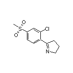 5-[2-氯-4-(甲砜基)苯基]-3,4-二氢-2H-吡咯