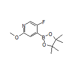 5-氟-2-甲氧基吡啶-4-硼酸频哪醇酯