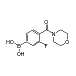 3-氟-4-(吗啉-4-羰基)苯硼酸