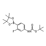 4-(Boc-氨基)-2-氟苯硼酸频哪醇酯