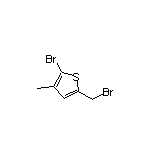 2-溴-5-(溴甲基)-3-甲基噻吩