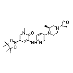 (S)-1-甲基-5-[[5-[2-甲基-4-(3-氧杂环丁基)-1-哌嗪基]-2-吡啶基]氨基]-6-氧代-1,6-二氢吡啶-3-硼酸频哪醇酯