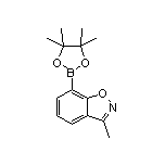 3-甲基-1,2-苯并异噁唑-7-硼酸频哪醇酯