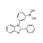 3-(2-苯基-1-苯并咪唑基)苯硼酸