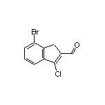 7-溴-3-氯-1H-茚-2-甲醛
