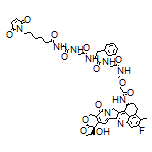 N-[(S)-10-苄基-1-[[(1S,9S)-9-乙基-5-氟-9-羟基-4-甲基-10,13-二氧代-1,2,3,9,10,12,13,15-八氢苯并[de]吡喃并[3’,4’:6,7]吲嗪并[1,2-b]喹啉-1-基]氨基]-1,6,9,12,15-五氧代-3-氧杂-5,8,11,14-四氮杂十六烷-16-基]-6-(2,5-二氧代-2,5-二氢-1H-吡咯-1-基)己酰胺