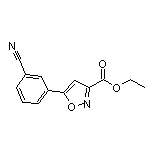5-(3-氰基苯基)异噁唑-3-甲酸乙酯