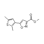 5-(2,5-二甲基-3-噻吩基)异噁唑-3-甲酸甲酯