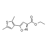 5-(2,5-二甲基-3-噻吩基)异噁唑-3-甲酸乙酯