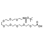 Boc-NH-PEG8-酸