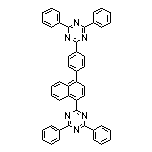 2-[4-[4-(4,6-二苯基-1,3,5-三嗪-2-基)-1-萘基]苯基]-4,6-二苯基-1,3,5-三嗪