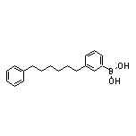 3-(6-苯基己基)苯硼酸