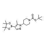 1-(1-Boc-4-哌啶基)-5-甲基吡唑-4-硼酸频哪醇酯