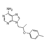 6-氨基-9-[2-(对甲苯基氧基)丙基]-9H-嘌呤