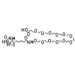 (+)-生物素-PEG12-酸