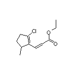 3-(2-氯-5-甲基-1-环戊烯基)丙烯酸乙酯