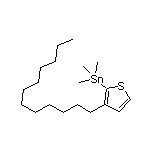 (3-十二烷基-2-噻吩基)三甲基锡烷