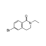6-溴-2-乙基-3,4-二氢异喹啉-1(2H)-酮