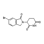 3-(6-溴-1-氧代-2-异吲哚啉基)哌啶-2,6-二酮
