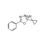 1-(5-苯基-1,3,4-噁二唑-2-基)环丙胺