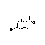 5-溴-3-甲基吡啶-2-甲酰氯
