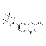 4-氟-3-(2-甲氧基-2-氧代乙基)苯硼酸频哪醇酯