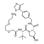 (2S,4R)-1-[(S)-2-[2-[2-(2-氨基乙氧基)乙氧基]乙酰氨基]-3,3-二甲基丁酰基]-4-羟基-N-[4-(4-甲基噻唑-5-基)苄基]吡咯烷-2-甲酰胺