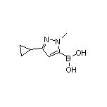 (3-环丙基-1-甲基-1H-吡唑-5-基)硼酸