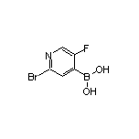 2-溴-5-氟吡啶-4-硼酸