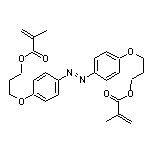 (E)-[[二氮烯-1,2-二基双(4,1-亚苯基)]双(氧基)]双(丙烷-3,1-二基)双(2-甲基丙烯酸酯)