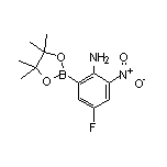 2-氨基-5-氟-3-硝基苯硼酸频哪醇酯