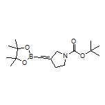 (1-Boc-吡咯烷-3-亚基)甲基硼酸频哪醇酯