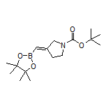 (E)-(1-Boc-吡咯烷-3-亚基)甲基硼酸频哪醇酯