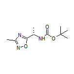 (S)-N-Boc-1-(3-甲基-1,2,4-噁二唑-5-基)乙胺