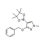 3-(苄氧基)-1-甲基吡唑-4-硼酸频哪醇酯