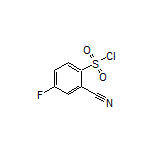 2-氰基-4-氟苯磺酰氯