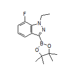 1-乙基-7-氟吲唑-3-硼酸频哪醇酯