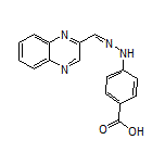 4-[2-(2-喹喔啉基亚甲基)肼基]苯甲酸