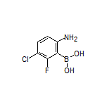 6-氨基-3-氯-2-氟苯硼酸