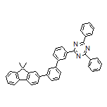 2-[3’-(9,9-二甲基-9H-芴-2-基)-3-联苯基]-4,6-二苯基-1,3,5-三嗪