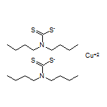 二丁基二硫代氨基甲酸铜(II) 