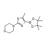 5-甲基-2-(4-吗啉基)噻唑-4-硼酸频哪醇酯