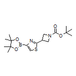 2-(1-Boc-3-氮杂环丁基)噻唑-4-硼酸频哪醇酯