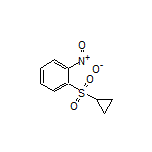 1-(环丙基磺酰基)-2-硝基苯